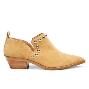 Rebecca Minkoff Katen Studded Suede Heel Bootie